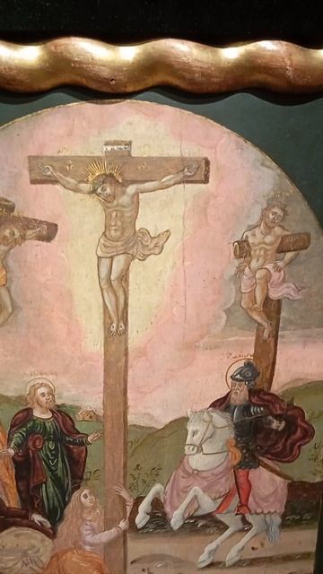Не рыдвй мене, Мати. Холуй. Распятие Христово с разбойниками и предстоящими.