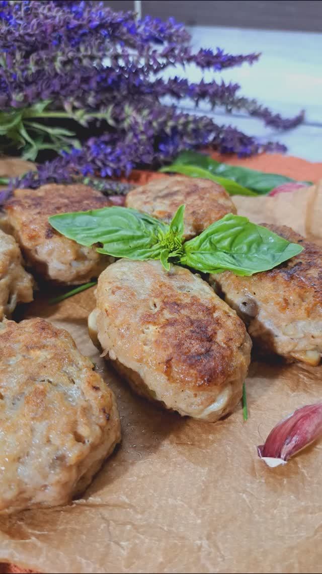 Котлетки с грибами!!! Пальчики оближешь!!!😋😋😋