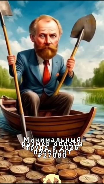 Минимальный размер оплаты труда в 2026 превысит ₽27000