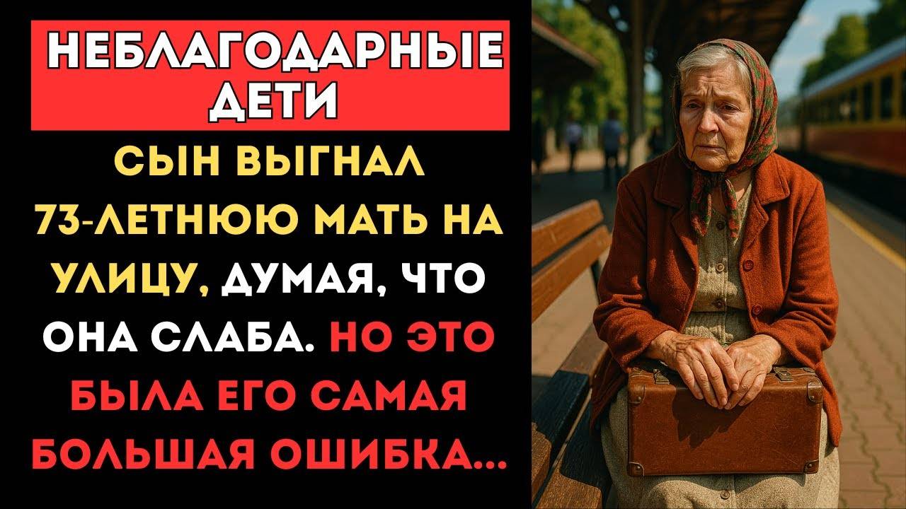 💔 ПРЕДАТЕЛЬСТВО РОДНОГО СЫНА. Он сменил замки, а она — свою жизнь. Поучительная история до слез