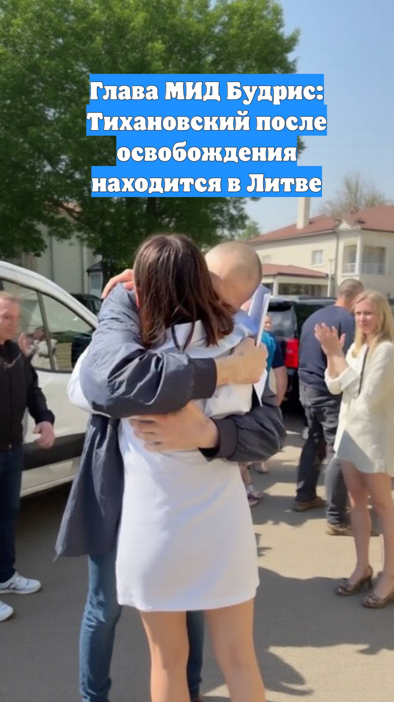 Глава МИД Будрис: Тихановский после освобождения находится в Литве