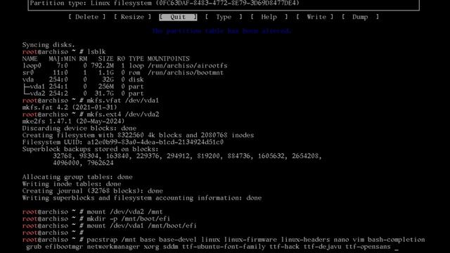КАК УСТАНОВИТЬ ARCH LINUX В 2025_ • ПОЛНАЯ ИНСТРУКЦИЯ ПО УСТАНОВКЕ ARCH LINUX • 100% РАБОЧИЙ МЕТОД