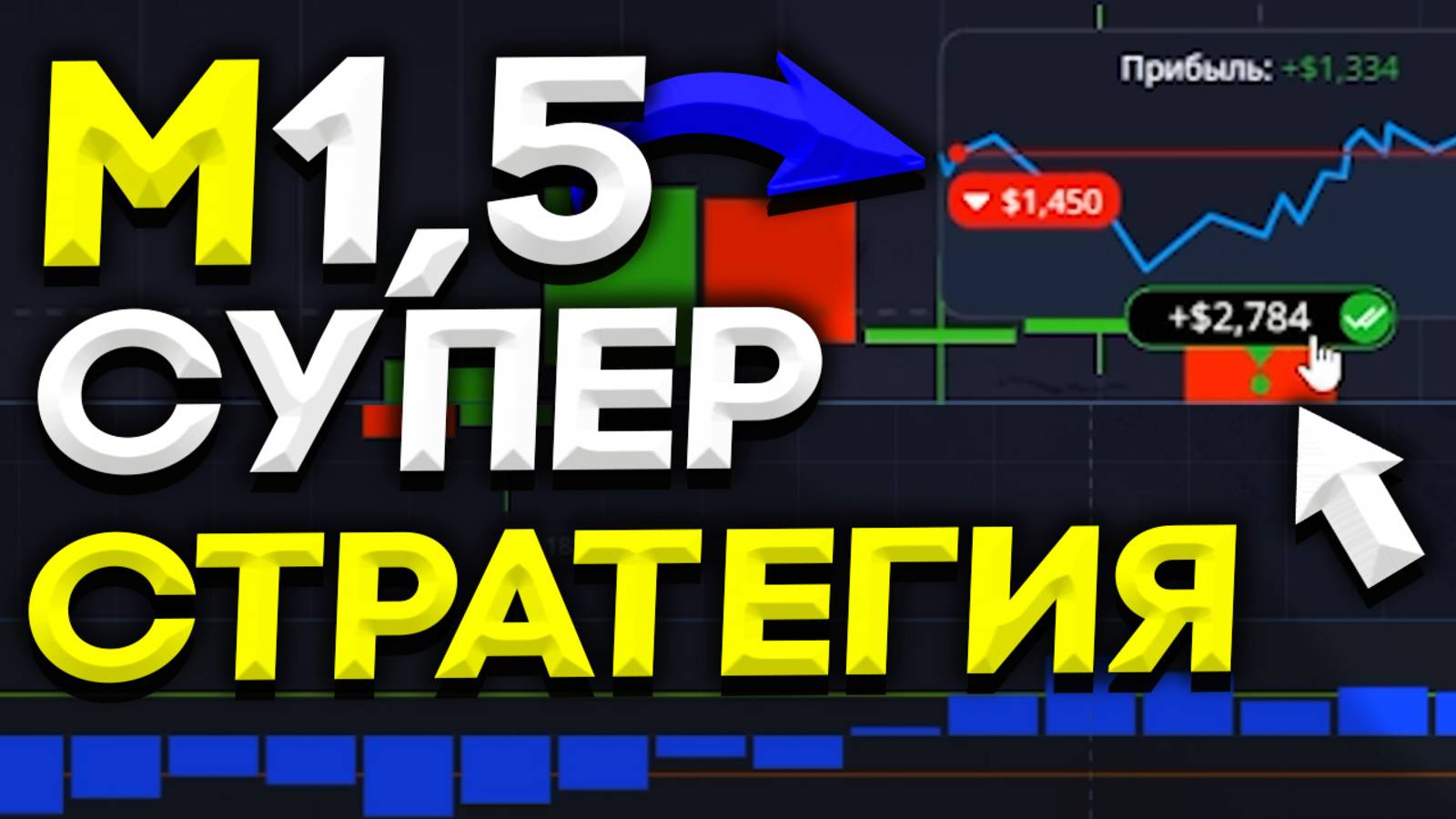 ВСЕГО 1 ИНДИКАТОР → 2,344$ ! Лучшая СТРАТЕГИЯ для POCKET OPTION! Бинарные Опционы - Обучение