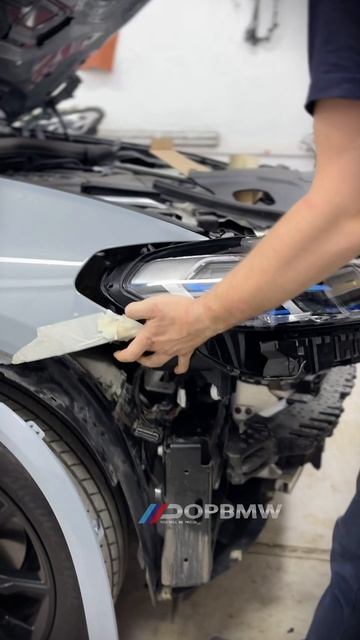 Заменили Led фары на Laser и американские фонари на европейские для #BMWx3 G01