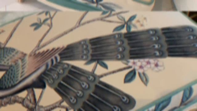 Банкетка для кресла «Шинуазри» (версия 5)