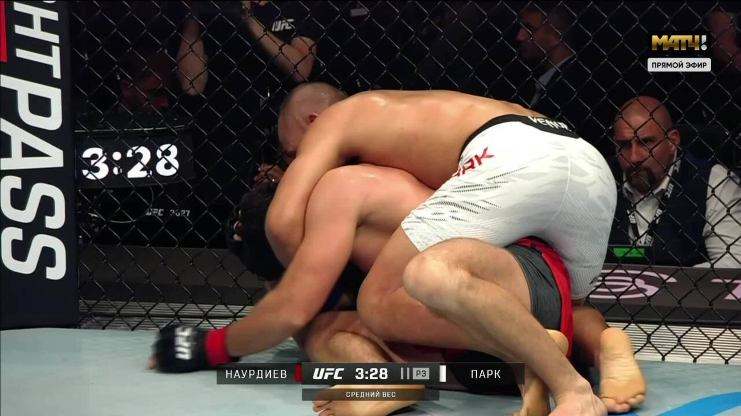 Юн Енг Парк победил Исмаила Наурдиева (видео). UFC Fight Night