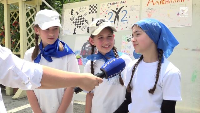 Министр образования в детском лагере Беслан (19.06.25)