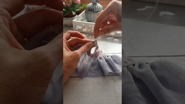 Петельки для кукольного платья