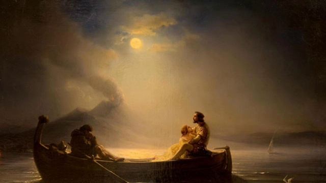 Белая луна. La lune blanche. Музыка Виолетты Трофимовой. Стихи Поля Верлена.