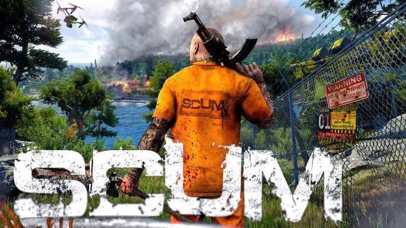 SCUM релиз играем с другом Алексеем#SCUM