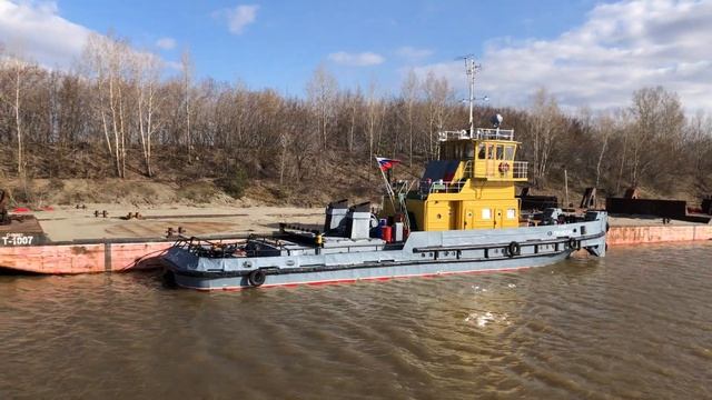 Стоянка кораблей в речной бухте - Навигация 2024 (24 апреля) *без музыки*