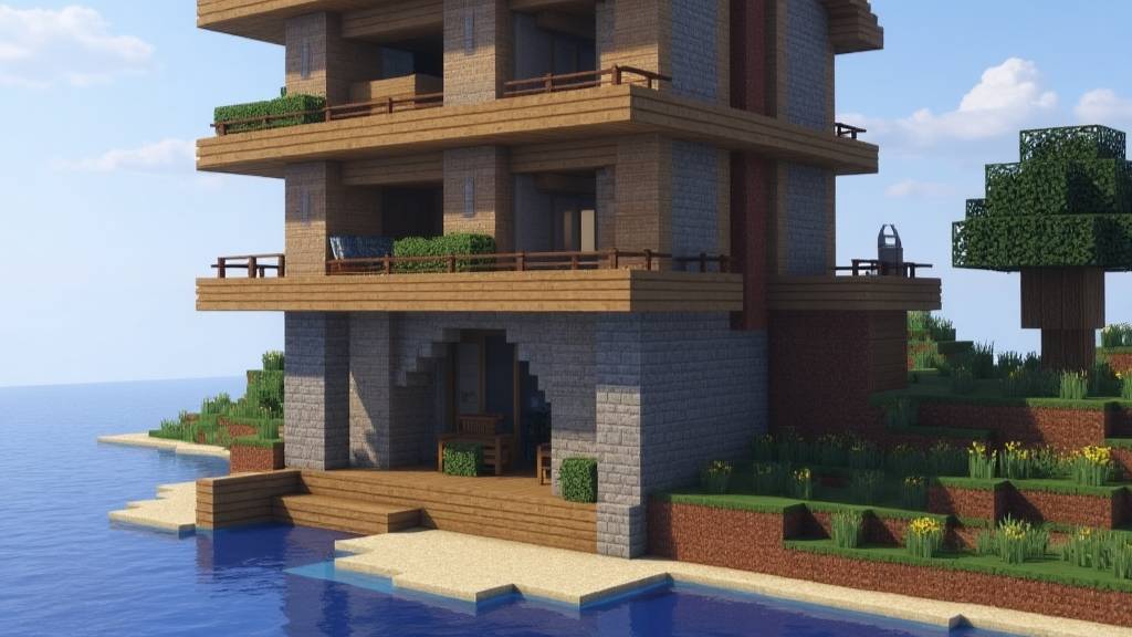 🏗️ Второй этаж растёт — возводим стены! 🧱✨