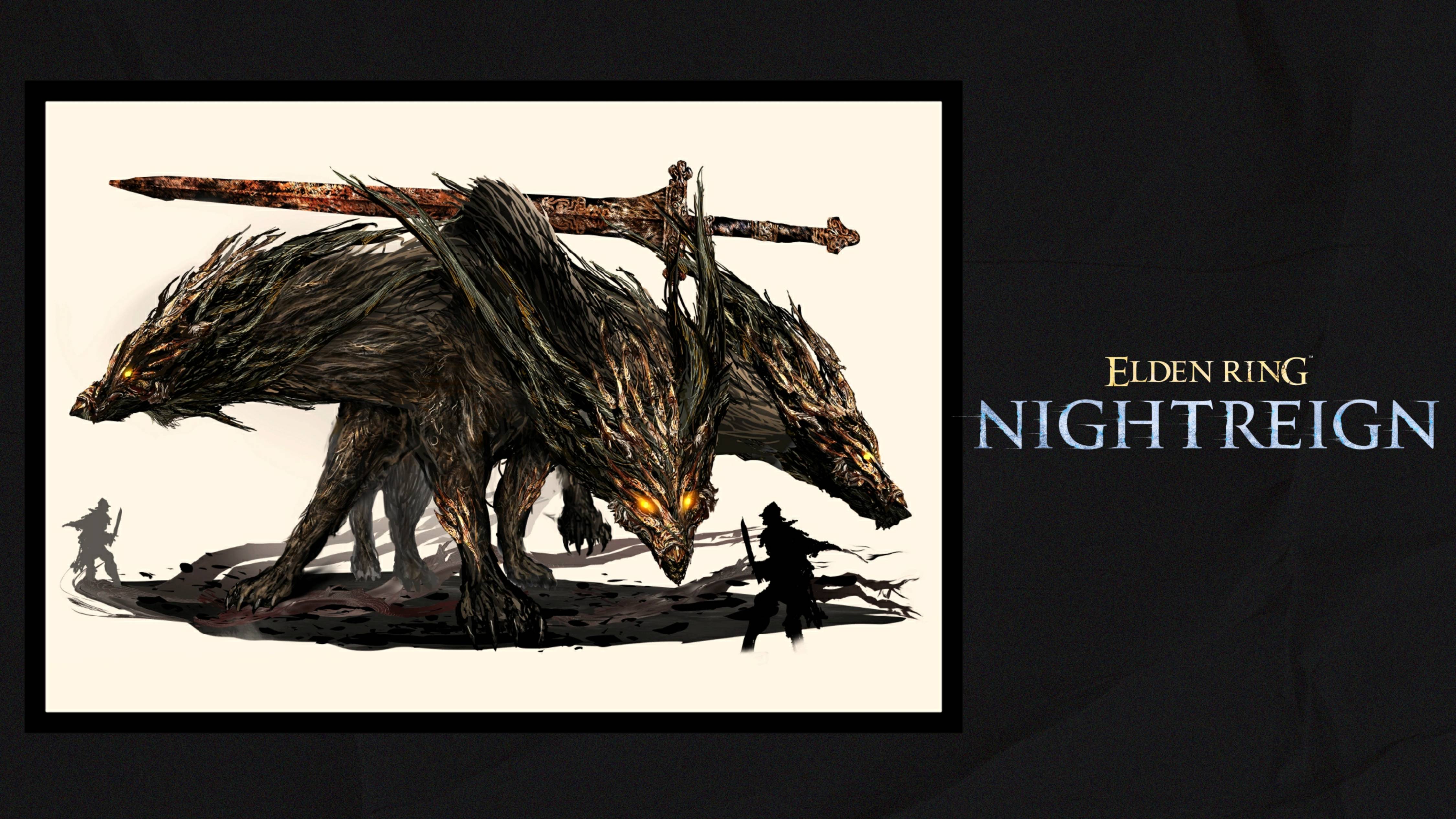 Elden Ring. Nightreign. Прохождение соло. Первый босс - Гладий, Зверь Ночи