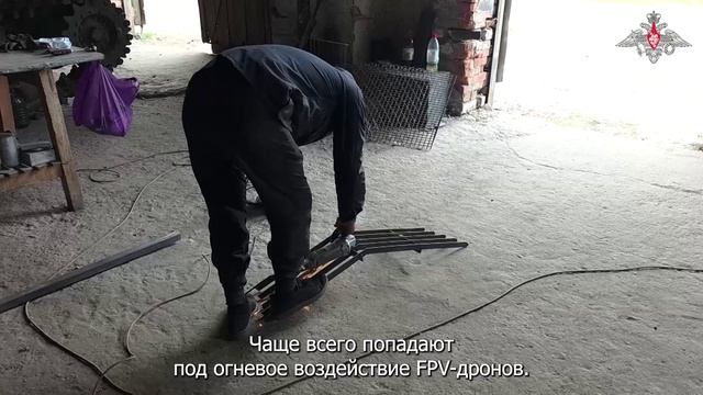 Работа военнослужащих ремонтной роты ГрВ «Запад»