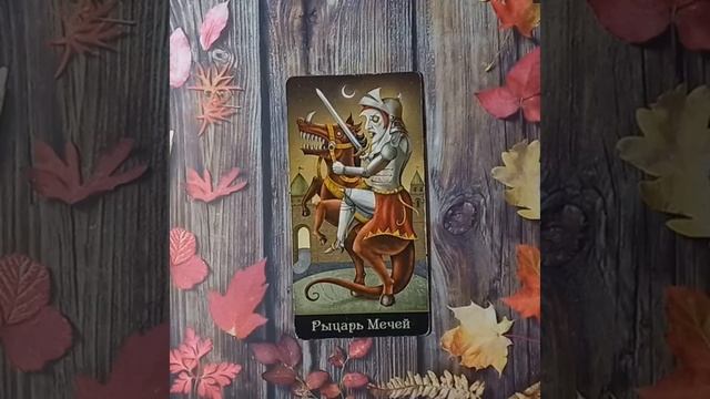 Для начинающих.Таро безумной луны.Карты двора.Рыцарь Мечей