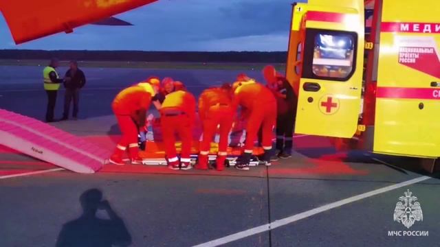 Пострадавших из Нальчика доставили в Нижний Новгород спецбортом МЧС