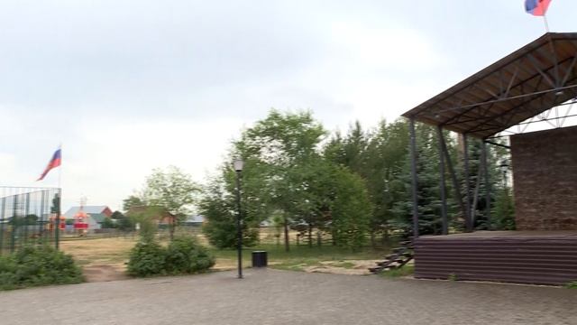 Центральная площадь в поселке Бердянка преображается благодаря инициативному бюджетированию