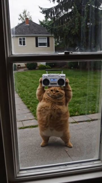 КОТИК ТАНЦУЕТ ПО МУЗЫКУ