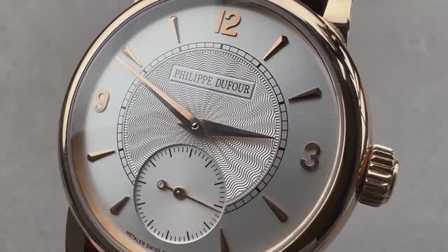 Philippe Dufour Simplicity Rose Gold 34mm