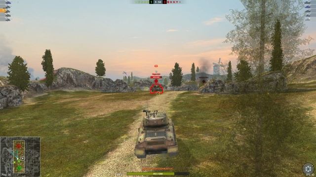SHERMAN EASY 8 АМЕРИКАНСКИЙ СРЕДНИЙ ТАНК 6 УРОВНЯ В ИГРЕ WORLD OF TANKS BLITZ