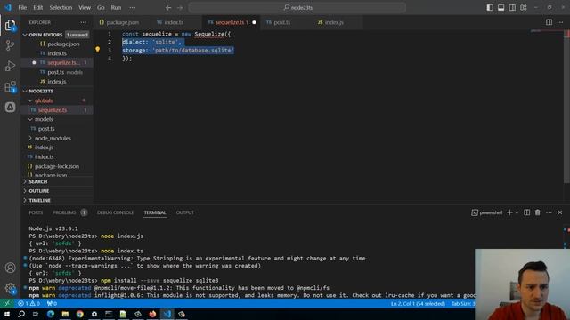 Node 23.6 и Typescript из коробки. Кодим в режиме strip-types