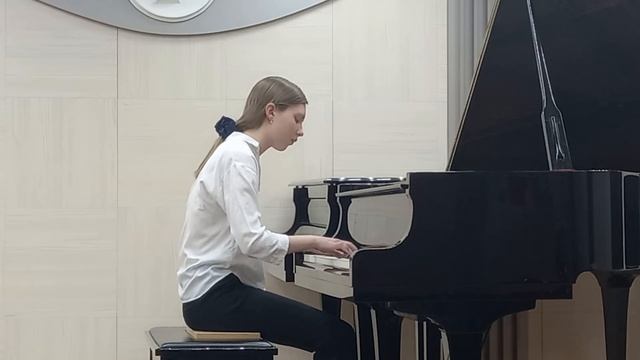 А. Мыльников "Романтический этюд". Исполняет Андронова Саша