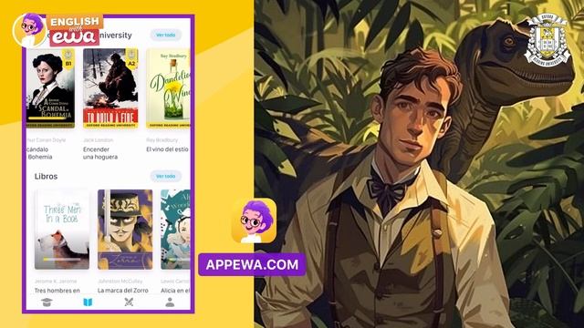English Audiobook for Beginners 🎧 Level A2 🦖  The Lost World  Audiobook   PART 1