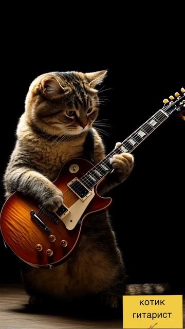 КОТИК ГИТАРИСТ 🎸