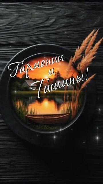 С летним теплым вечером. Музыкальная открытка пожелание.