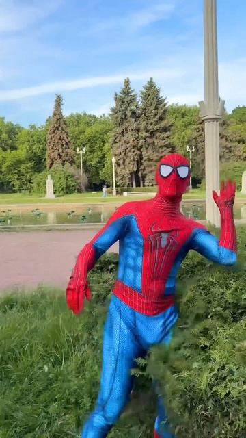 Clumsy Spiderman#shorts