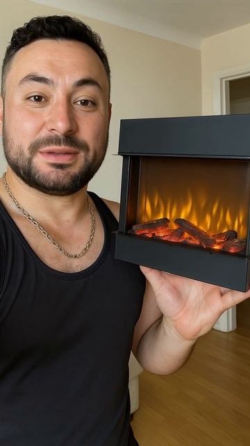 Электрический камин Vivente 75 (черный) - создайте уют в вашем доме!