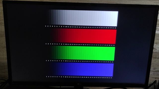 Тестирование монитора LG