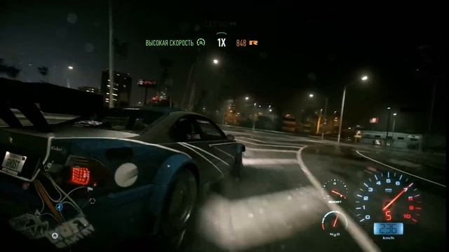 Ночная скорость, гонка на BMW в NFS 2015