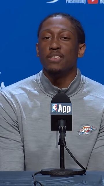 Jalen Williams speaks on playing in Game 7 of the #NBAFinals