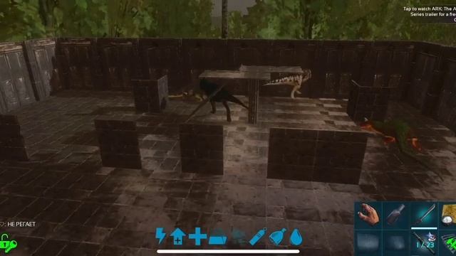 Ark mobile. Выжившие против Карно. Мясорубка
