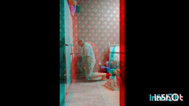 приседание на правую ногу