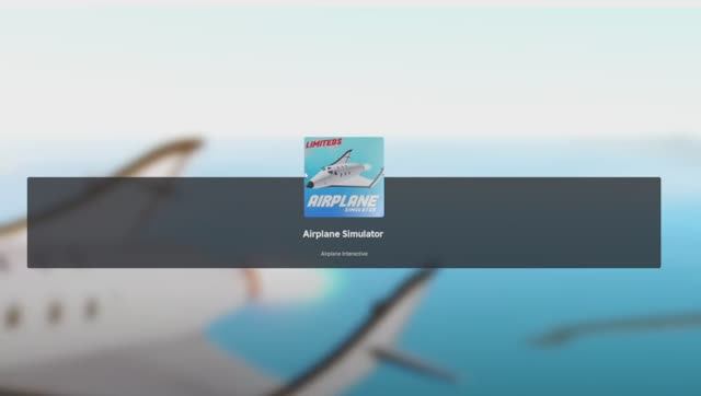 Симулятор игры Airplane Simulator