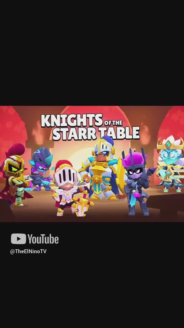 СКИНЫ РЫЦАРИ КРУГЛОГО СТОЛА СТАРР #brawlstars #shorts