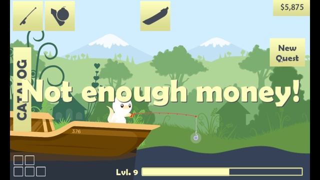 Cat Goes Fishing #3. Плыву на новой лодочке!