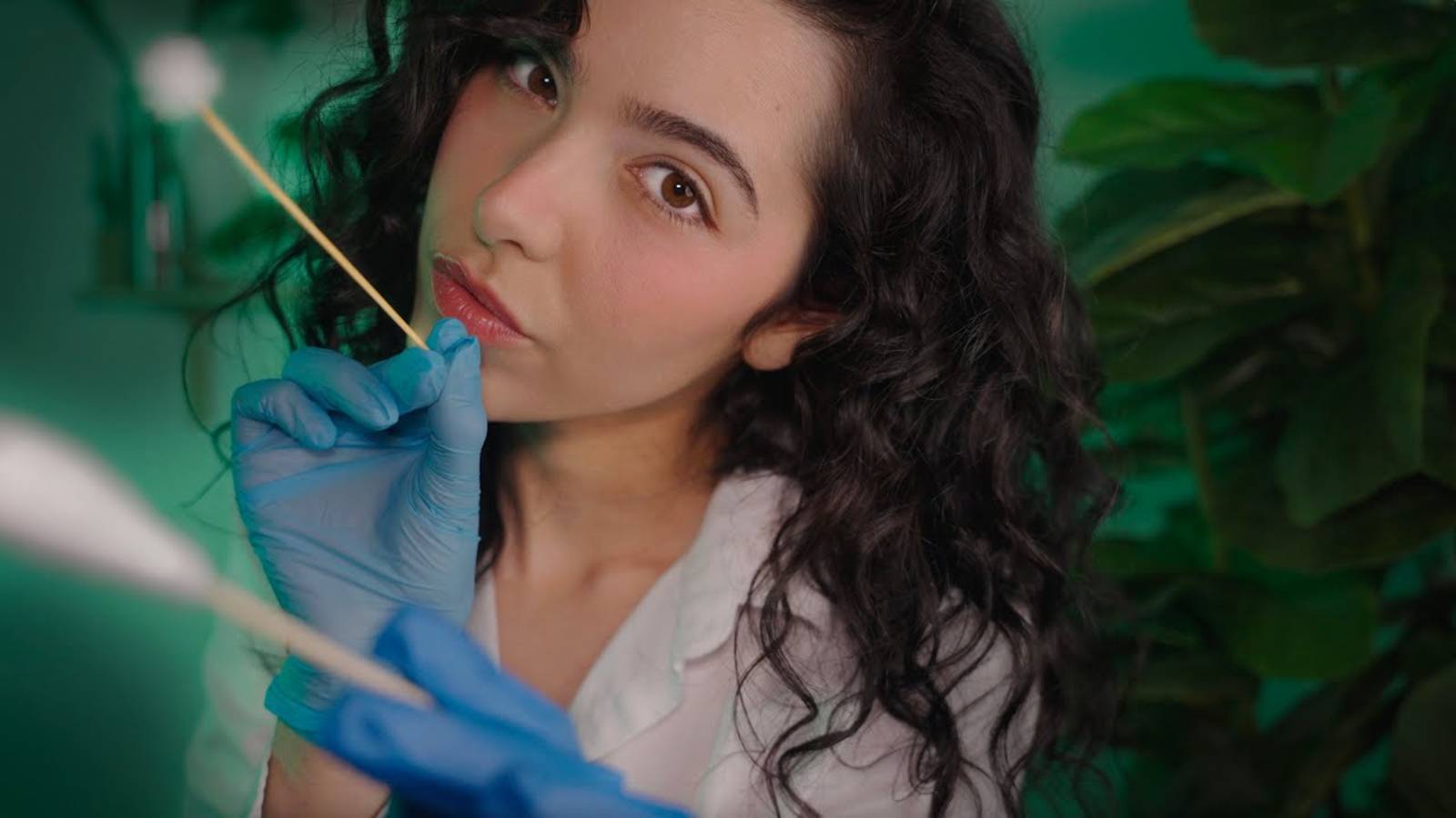 [ASMR Glow] Sleep-Inducing Ear Check & Ear Cleaning 💤