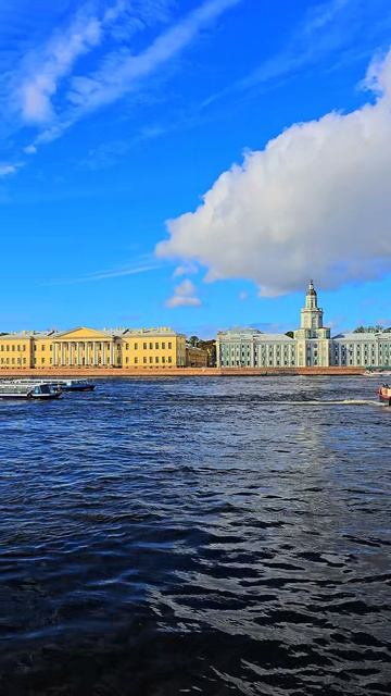 Петербург, прогулки по Большой Неве