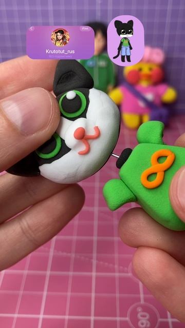 Котик Яша 😽Присылай и ты своих персонажей в ТГ: krutotut_rus #diy #творчество