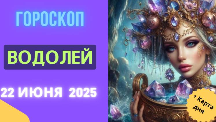 ♒️ ГОРСКОП НА СЕГОДНЯ 22 ИЮНЯ — ИДЕИ И НЕЗАВИСИМОСТЬ ДЛЯ ВОДОЛЕЕВ