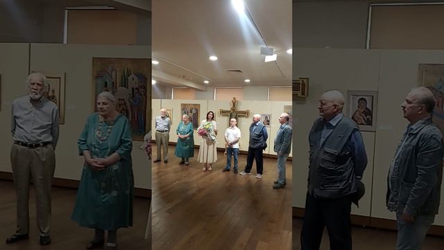 ВЫСТАВКА ИКОН ОЛЛАНЫ АЙЛАРОВОЙ.ЧАСТЬ 3