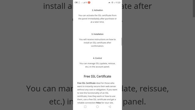 Buy an SSL certificate