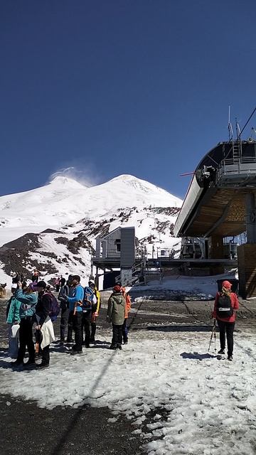 НА ВЫСОТЕ 3500м. ЭЛЬБРУС 🏔️😍☀️
