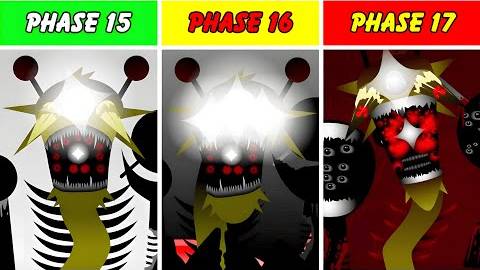 Incredibox Sprunki: Sprunki Фаза 15 против Sprunki Фаза 16 против Sprunki Фаза 17