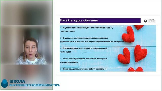 Курс Менеджер по внутренним коммуникациям. Лозюк Е. Инсайты курса