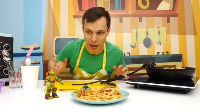 Черепашки против Шредера и аппетитные рецепты – вкусная паста и секретный суп от Фёдора!