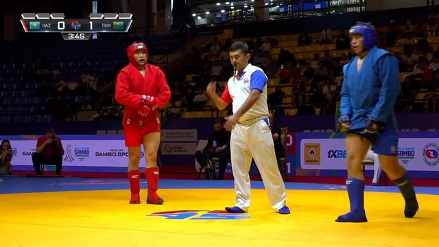 MADI (KAZ) vs BEGENJOV (TKM). Asia & Oceania SAMBO Championships 2025